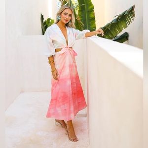 BuddyLove Maxine Cut out Midi dress in Unicorn - NWT